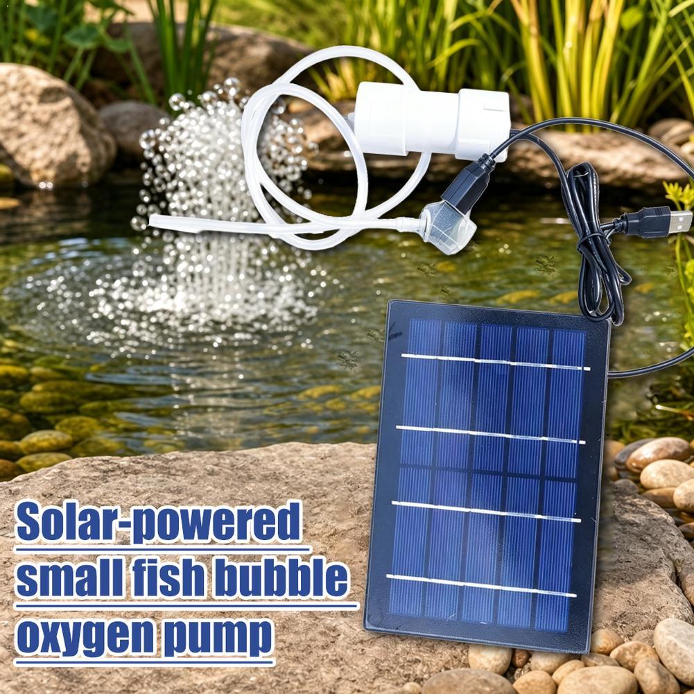 Solar-Luftpumpe für Aquarien,  – Fish Pond Aerator Bewertung und Preis