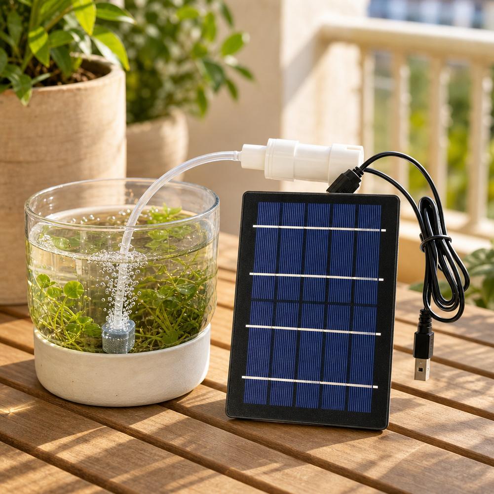 Solar-Luftpumpe für Aquarien,  – Fish Pond Aerator Bewertung und Preis