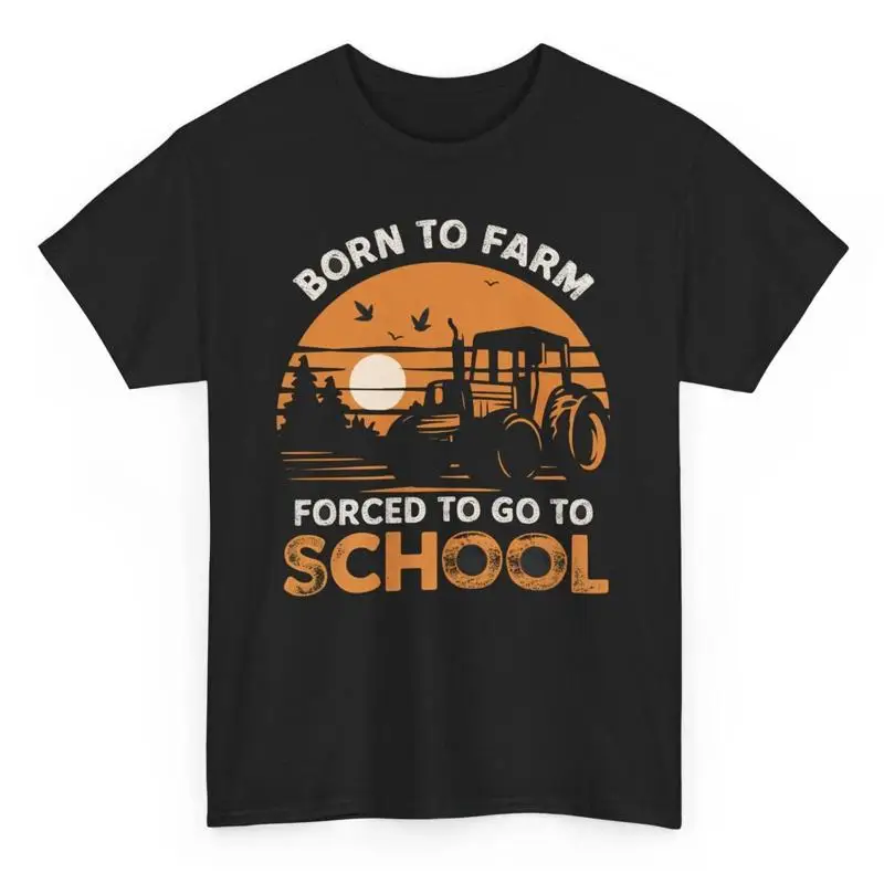 Farmer Born To Farm Forced Go  – Agriculture Farming School Bewertung und Preis