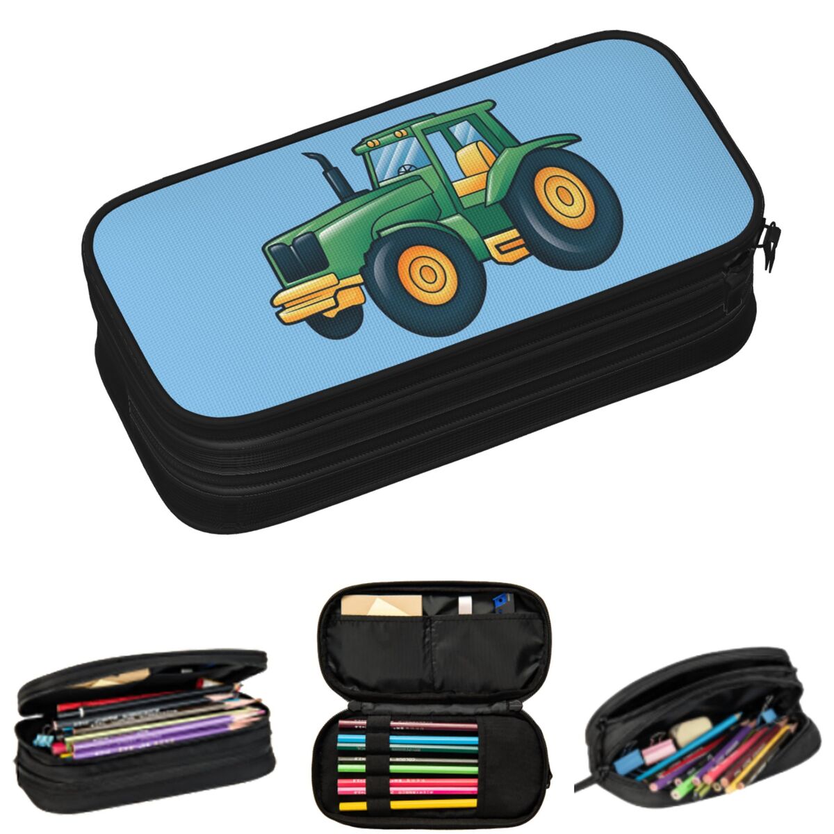 Federmäppchen mit Cartoon-Moti – Agriculture Farming School Bewertung und Preis